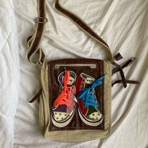 ✨vintange shoe satchel purse!✨💙💞